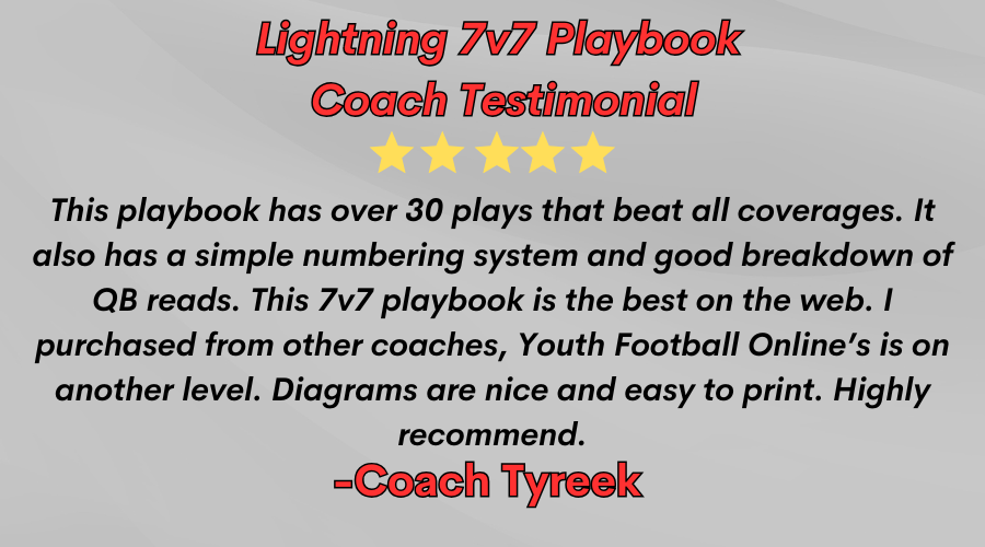 7v7 Plays for Youth Football